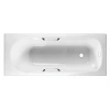 Чугунная ванна Byon B13 V0000226 170x70 см, с ручками, с антискользящим покрытием