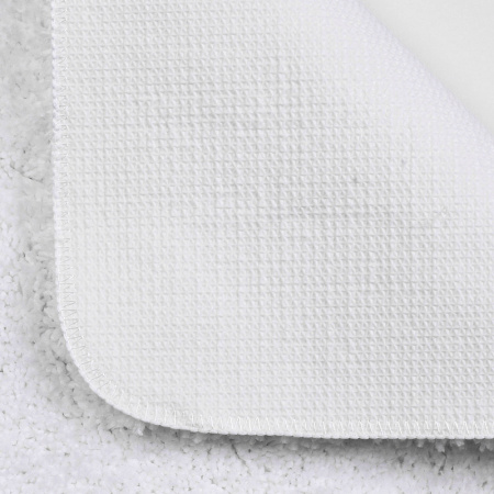 коврик для ванной комнаты wasserkraft kammel 55х57 bm-8345 white