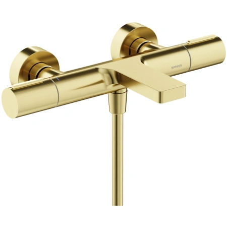 Термостат для ванны Sancos Etna SC9006BG золотой матовый