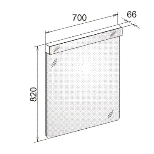 зеркало 70 см keuco elegance new 11696 012000