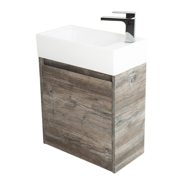 раковина belbagno mini 7045-kl 50.5x26.5 см, подвесная, белая