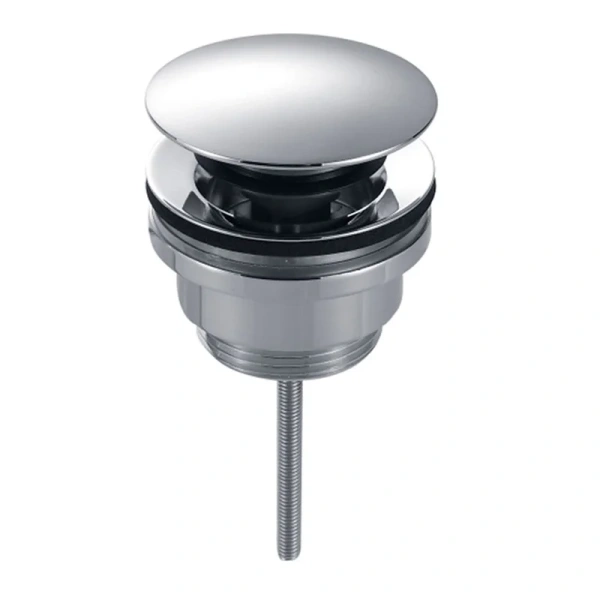 Донный клапан AQUAme AQM7003CR для раковины, универсальный, хром