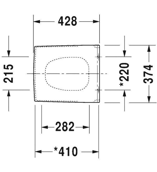сиденье для унитаза duravit vero 0067690000, с микролифтом, цвет белый