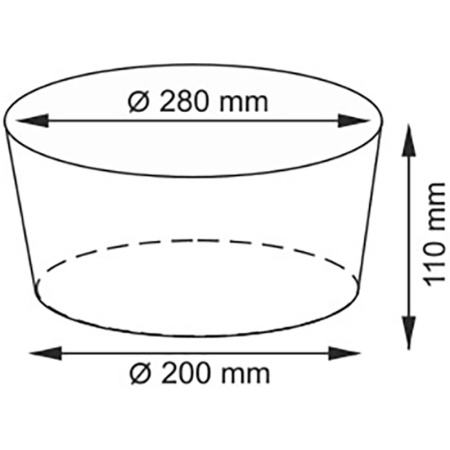 корзина для белья wasserkraft donau wb-530-m цвет темно-коричневая
