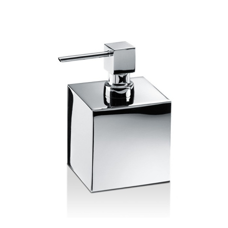 дозатор для мыла decor walther cube 0825000 хром