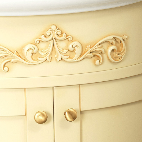 тумба под раковину migliore bella decape sabbia 73 25911 песочная