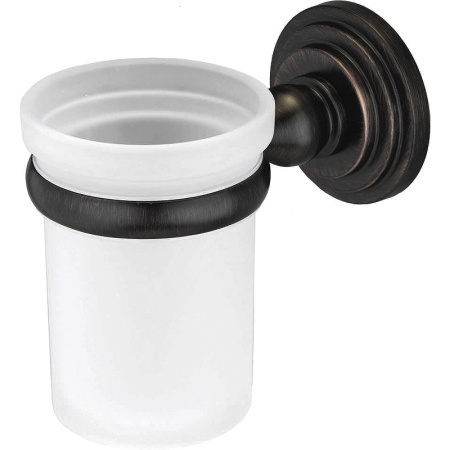 Стакан для зубных щеток WasserKRAFT Isar K-7328 цвет бронза темная