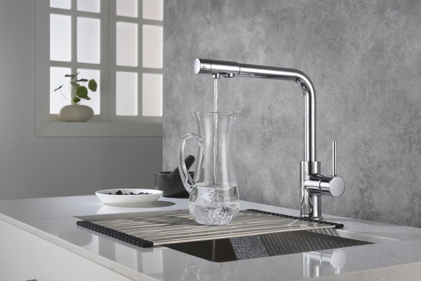смеситель для кухни aquatek европа aq1386cr хром