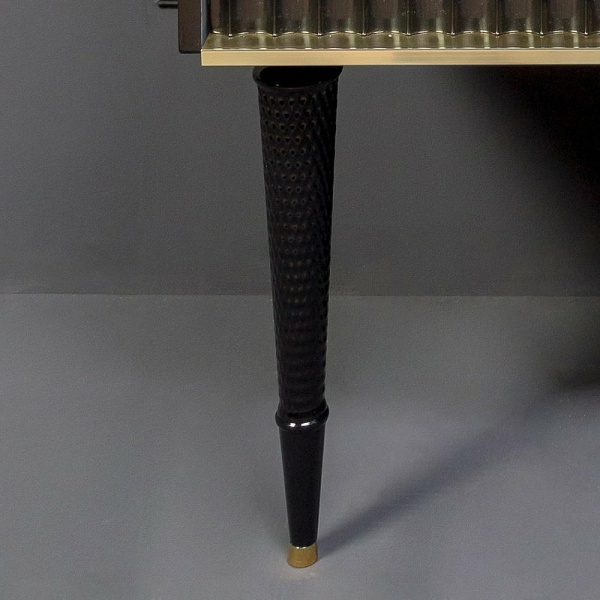 ножки для тумбы boheme armadi art vallessi avantgarde denti 847-b-25 цвет черный | золото