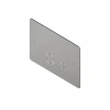 Кнопка для инсталляции QuadroDesign PC001AS/1 для Geberit, Brushed Stainless Steel