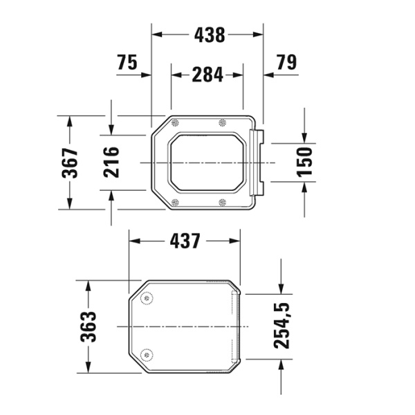 сиденье duravit 1930 series 0064890000 для унитаза, с микролифтом, восьмиугольное отверстие, петли нерж сталь, белое