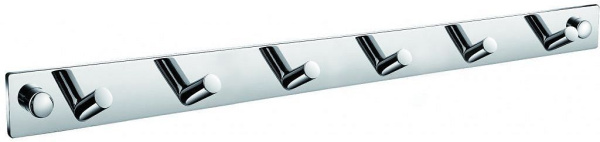 Вешалка для полотенец Aquanet 8220-6 хром