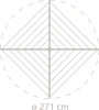 сушилка для белья brabantia 310669 essential