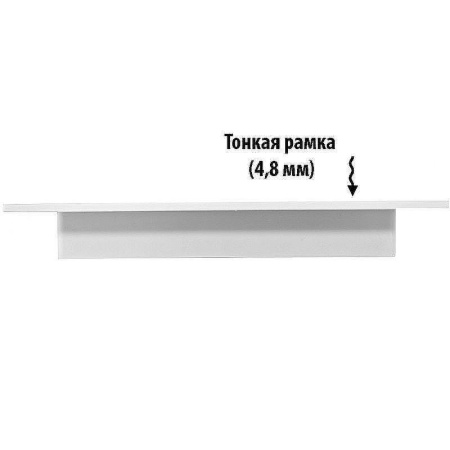 клавиша смыва esbano slim-37mb esinslm37mb черная матовая