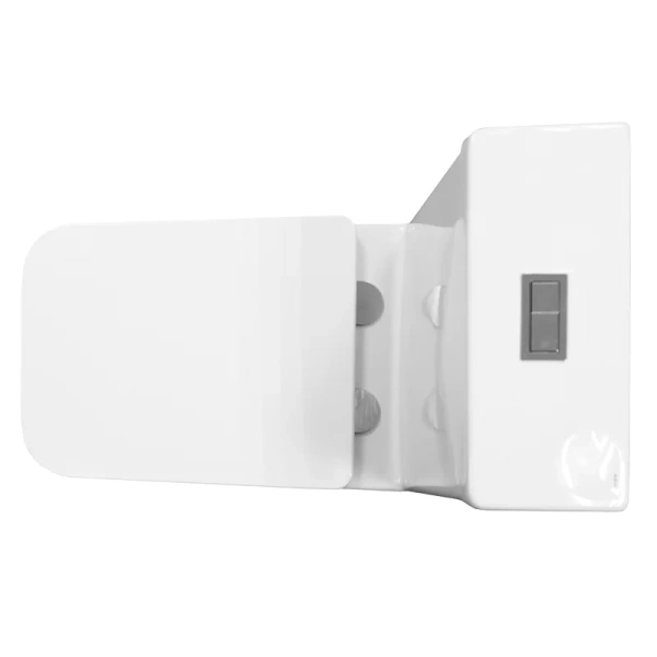 унитаз моноблок azario vero az-8608 напольный, безободковый, горизонтальный слив, с сиденьем микролифт, 68x37x78.5 см, белый