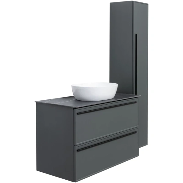 тумба серо-зеленый матовый 97,6 см la fenice elba twin fnc-01-elb-g-100-2