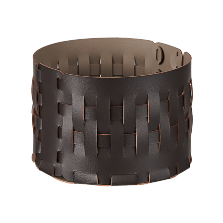 Корзина ADJ Bottega 1512.06/04 круглая, Ø20xH12 см, шоколад/капучино