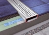 душевой лоток tece tecedrainline 601500 150 см, прямой, без крышки, с гидроизоляцией seal system, серебристый металлик