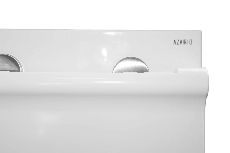 унитаз azario nova az-2217 подвесной, безободковый, с сиденьем микролифт, 48x35x34.5 см, белый