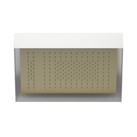 Верхний душ 35х35см Fantini Acquafit 79 P6 K022 цвет Matt British Gold PVD