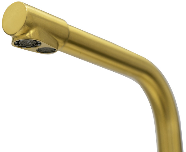 смеситель для кухни lemark expert lm5061g золото