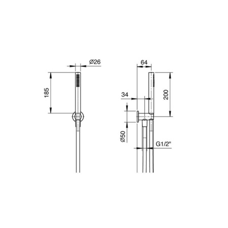 душевой гарнитур fantini milano 86 02 8093 цвет хром