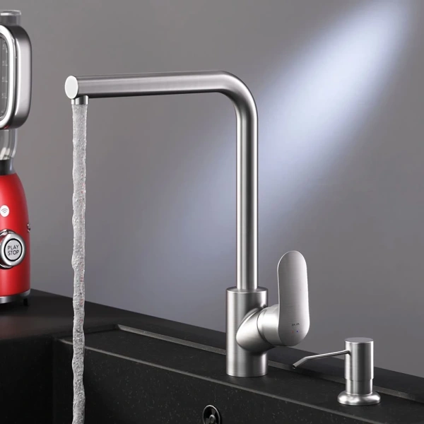 смеситель для кухни am.pm like f8005d11, цвет сатин