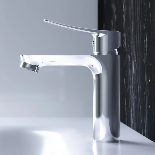 смеситель для раковины без донного клапана damixa apollo 220210000