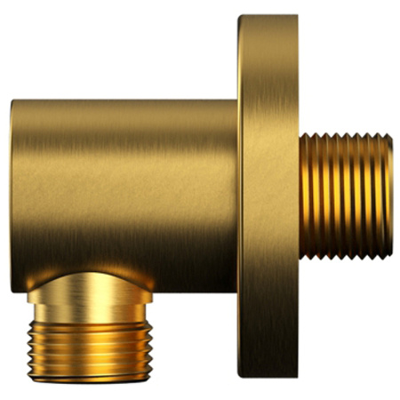 душевая система whitecross y brushed gold yset09topglb с термостатом брашированное золото