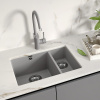 кухонная мойка lemark sinara 550.2-u 9910084 шампань