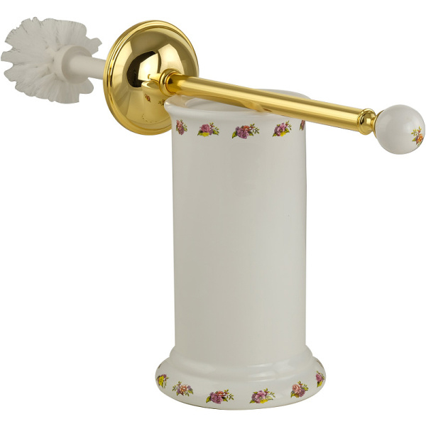 Ёршик для унитаза Migliore Provance 17692 белый | золото