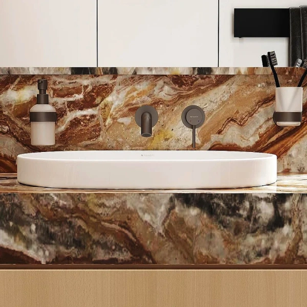 Дозатор для мыла Aqueduto Ponto PON0445 оружейная сталь