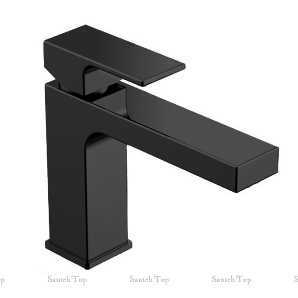 смеситель для раковины gattoni kubik 2581/25n0 черный матовый смеситель для раковины gattoni kubik 2581/25n0 черный матовый