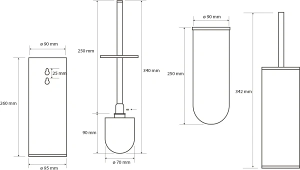 Ёршик для унитаза Bemeta Neo 102313069