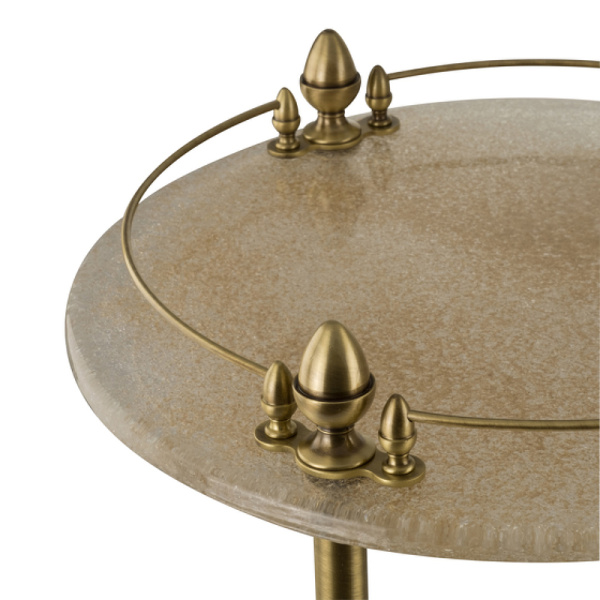 столик migliore elisabetta 17015 на колесиках цвет бронза