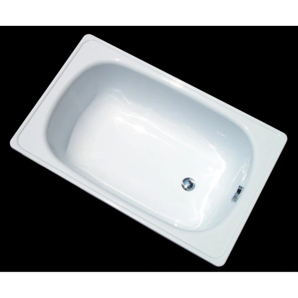 ванна стальная blb europa mini b15esls 105x70 см, белый