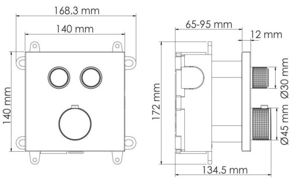 термостат для ванны wasserkraft sauer 7148 thermo