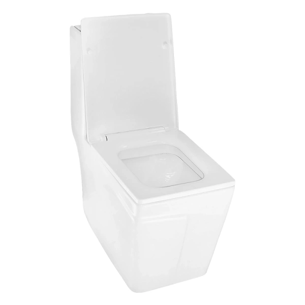 унитаз-моноблок azario rayo 355х685х775 безободковый,с системой смыва rimless, с быстросъемным сиденьем микролифт (az-6385)