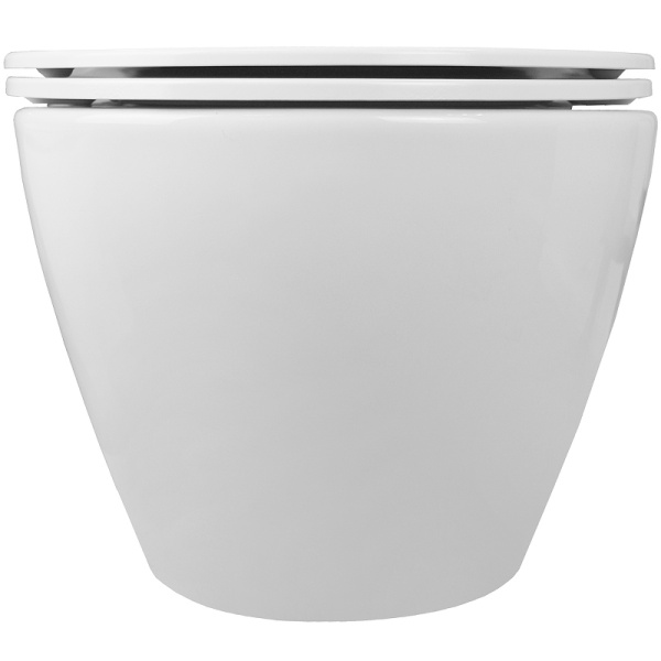 унитаз azario grado az-0046 подвесной, безободковый, с сиденьем микролифт, 49x36x37 см, белый