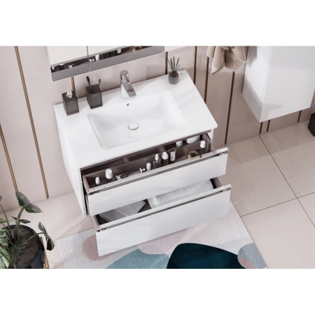 тумба белый глянец 78,5 см roca the gap a857399806