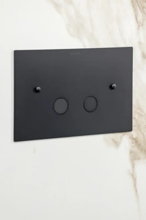 кнопка смыва boheme 647-b ультраплоская, black