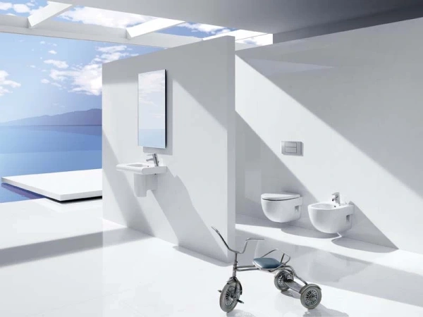 унитаз подвесной roca meridian 7.3462.4.800.0 укороченный, без сиденья, цвет белый