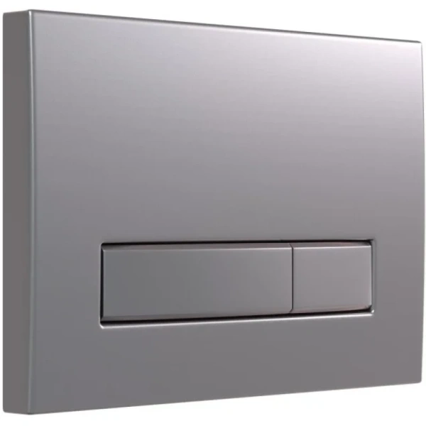 клавиша смыва berges atom line 049230 хром матовый