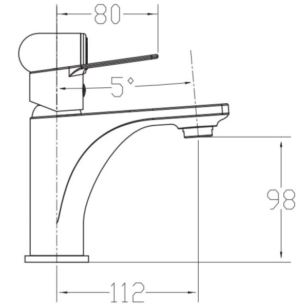 смеситель для раковины с гигиеническим душем elghansa wellesley 16x4844
