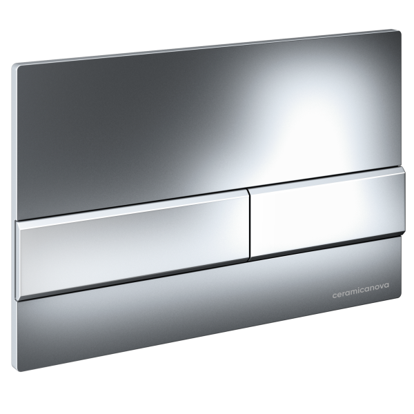 инсталляция ceramicanova envision flat cn1002ch для унитаза с клавишей смыва хром